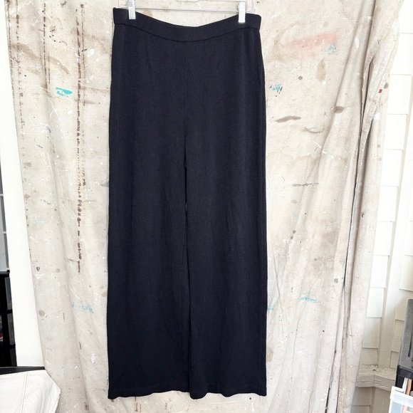 St John Collection Santana Knit Wide Leg Pant - Picture 1 of 3